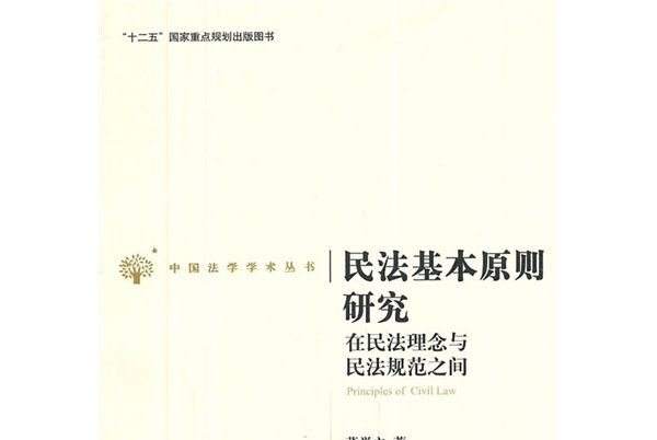 民法基本原則研究：在民法理念與民法規範之間