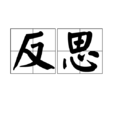 反思(漢語詞語)