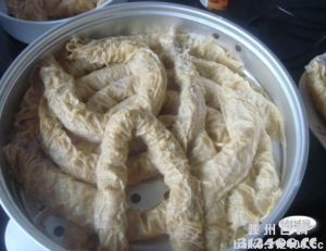 豆腐皮卷