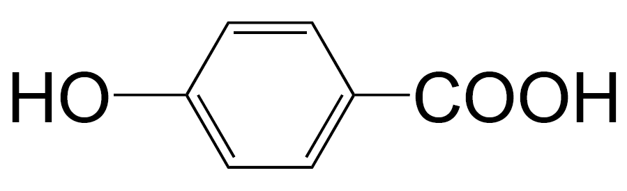 對羥基苯甲酸的結構簡式