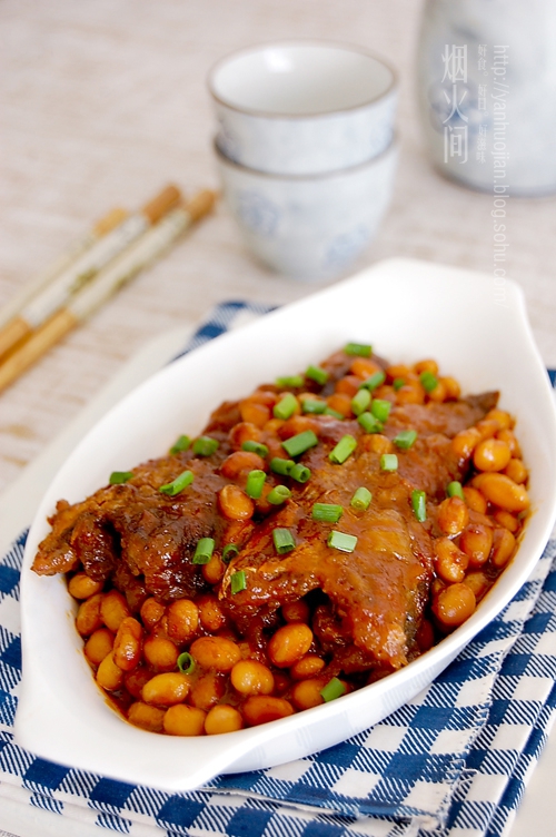 黃豆燜酥魚