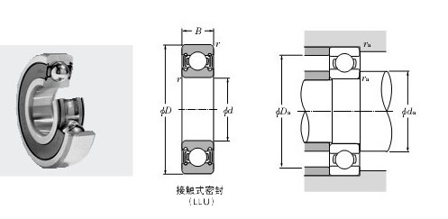 NTN 6809LLU軸承