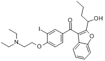 2-（1-羥基丁基）-3-苯並呋喃基-[4-（2-二乙氨基乙氧基）-3-碘苯基]甲酮