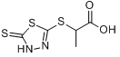 2-（5-巰基-1,3,4-噻二唑-2-硫基）丙酸