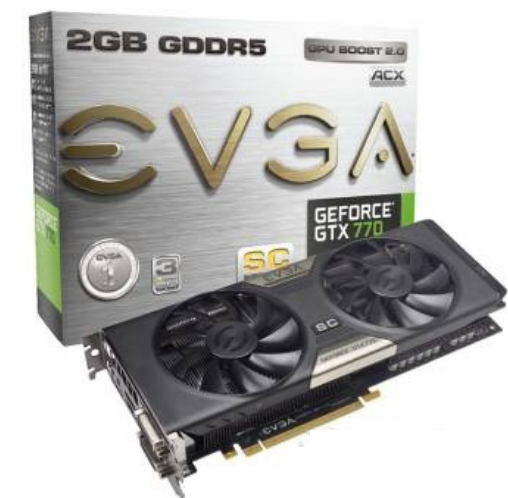 EVGA GTX 770 2GB Dual SC w/ACX Cooler