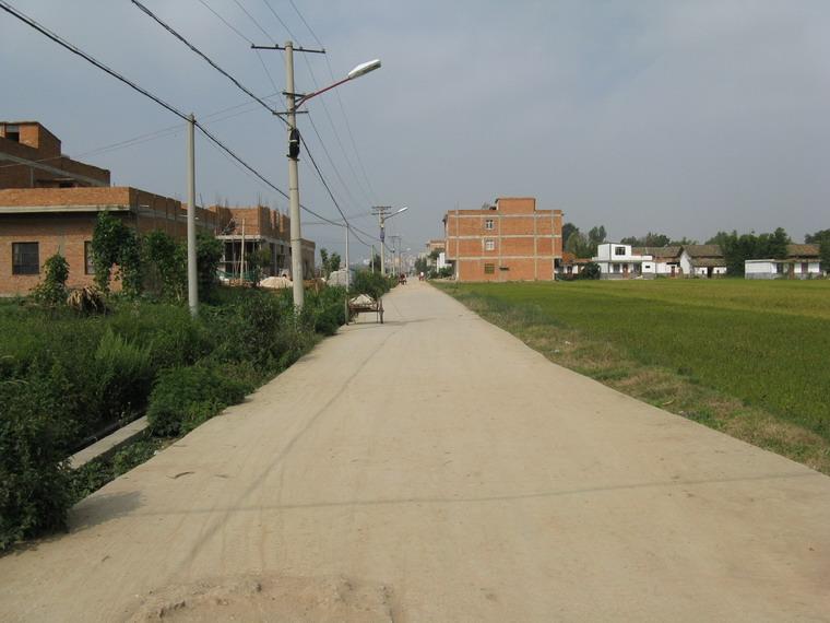 黃家莊進村道路