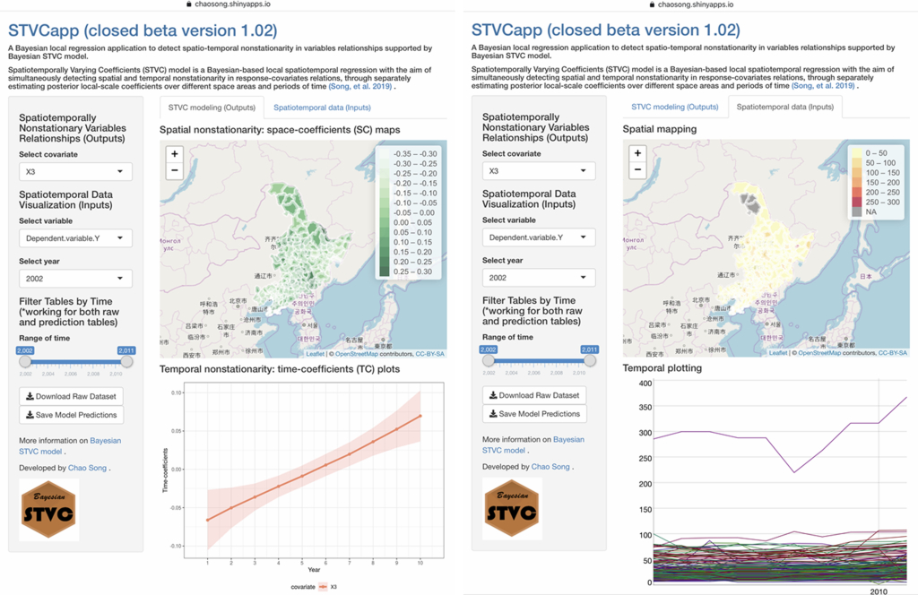 Bayesian STVC model