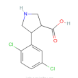 (3S,4R)-4-（2,5-二氯苯基）吡咯烷-3-羧酸