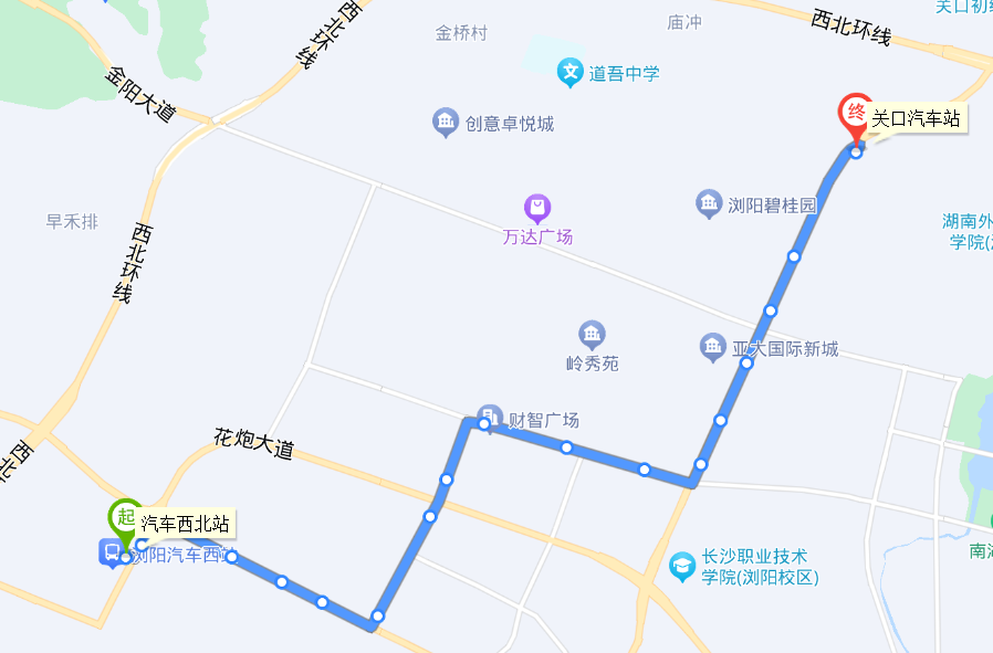 瀏陽公交8路