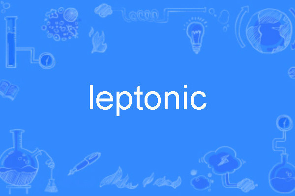 leptonic