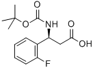 BOC-(S)-3-氨基-3-（2-氟苯基）-丙酸