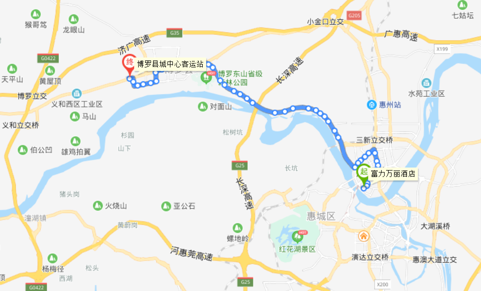 惠州公交惠城L1路