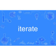 iterate