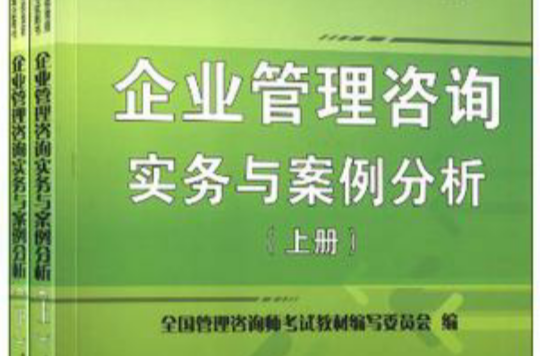 企業管理諮詢實務與案例分析（全2冊）