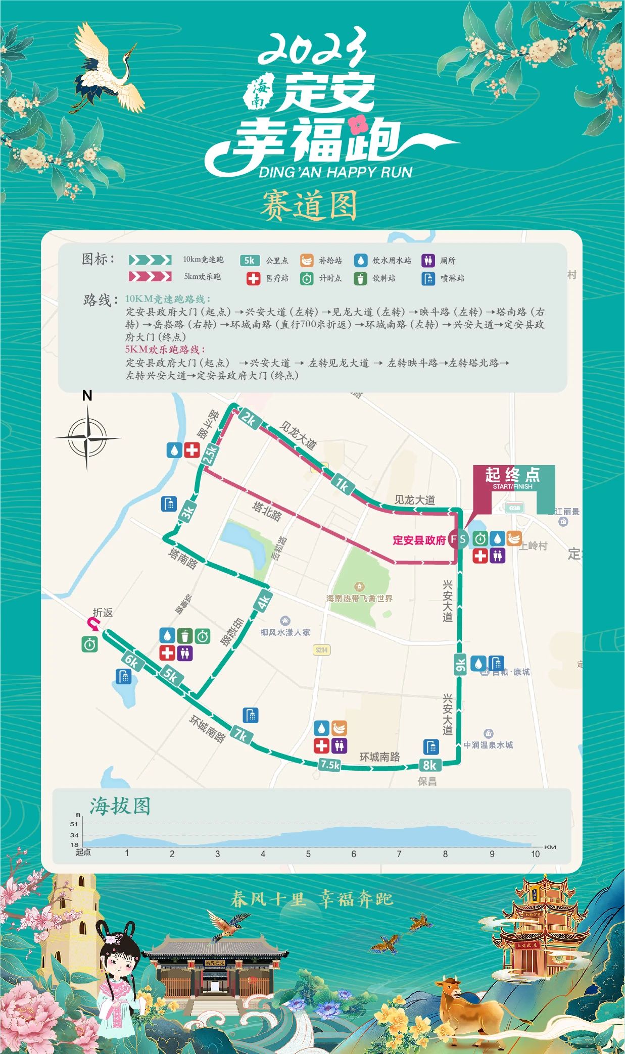 2023海南定安幸福跑