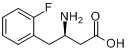 (R)-3-氨基-4-（2-氟苯基）丁酸