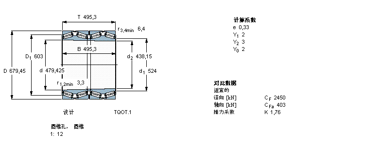 SKF BT4B334057/HA4軸承