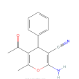 5-乙醯基-2-氨基-6-甲基-4-苯基-4H-吡喃-3-甲腈