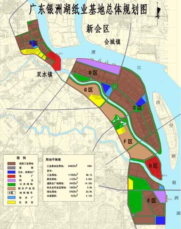 廣東銀洲湖紙業基地