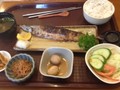 烤秋刀魚定食