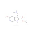 3-（二甲氨基）甲基-5-甲氧基-1氫-吡咯[2,3-C]吡啶-2-甲酸乙酯
