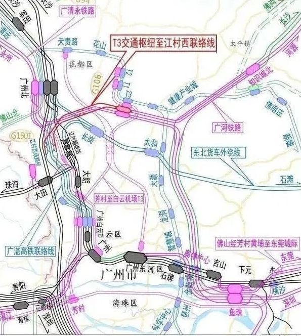 廣東省“十四五”鐵路規劃