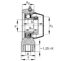 FAG PHE40-TV-FA125.5軸承