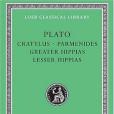 Cratylus. Parmenides. Greater Hippias. Lesser Hippias