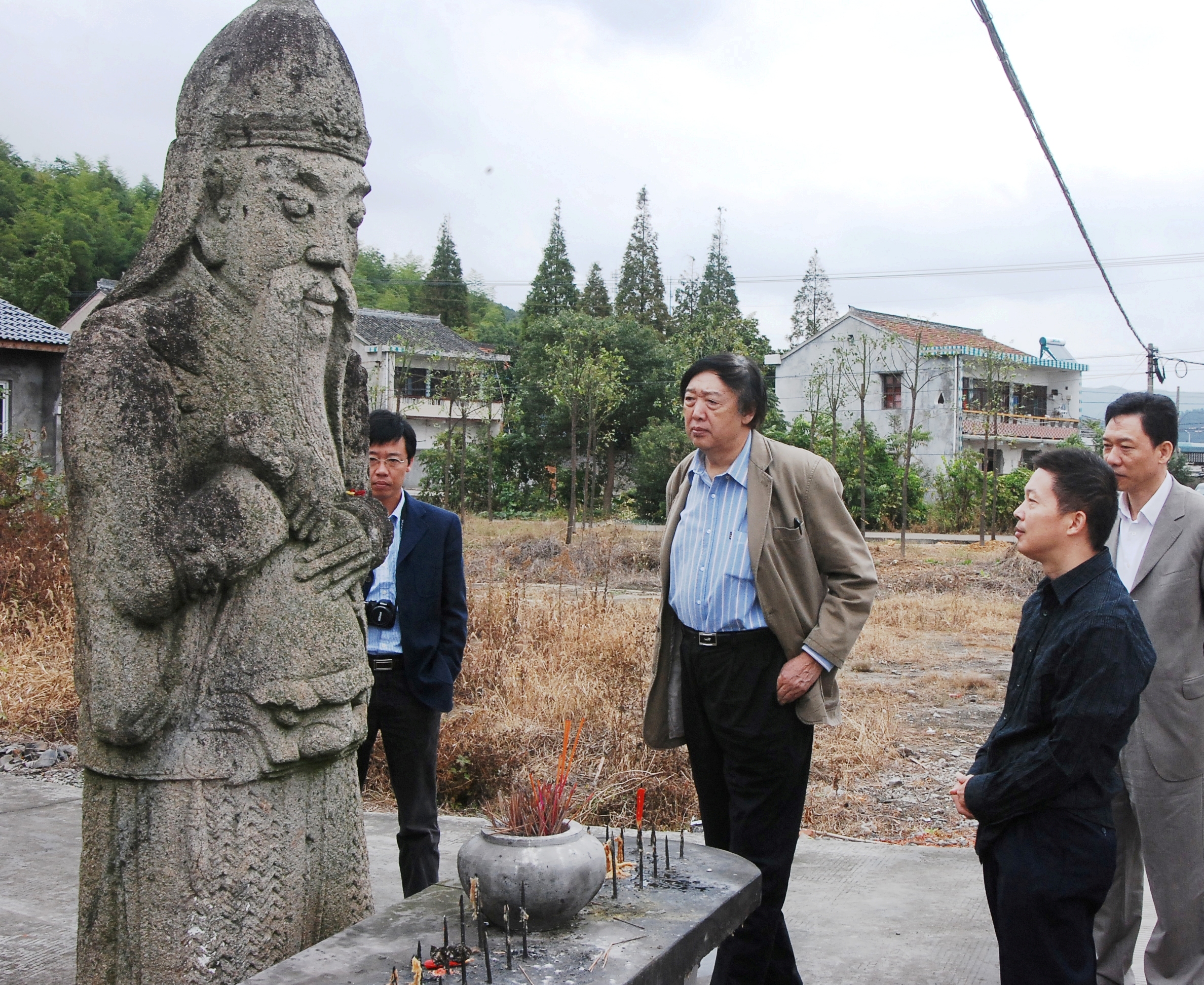 大樹將軍馮異神像