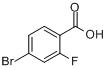 4-溴-2-氟苯甲酸