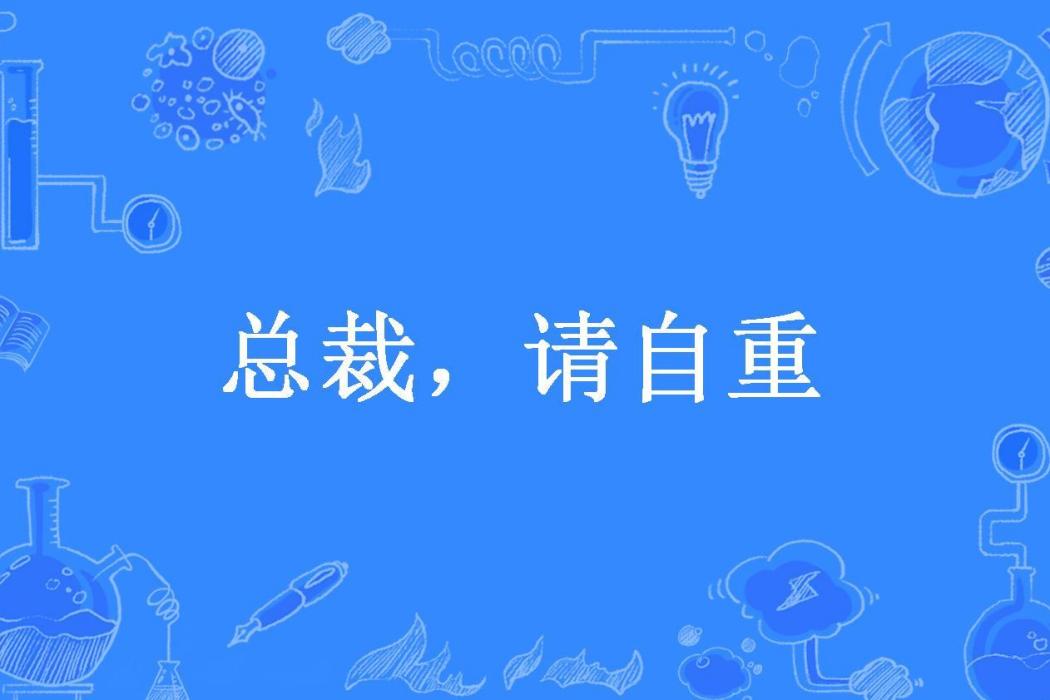 總裁，請自重(楚妍所著小說)