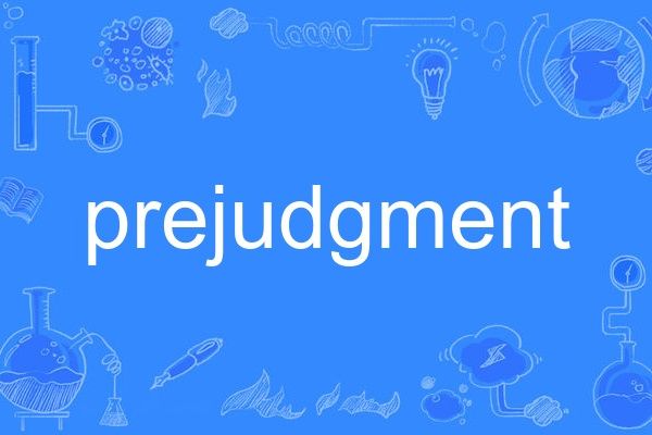 prejudgment