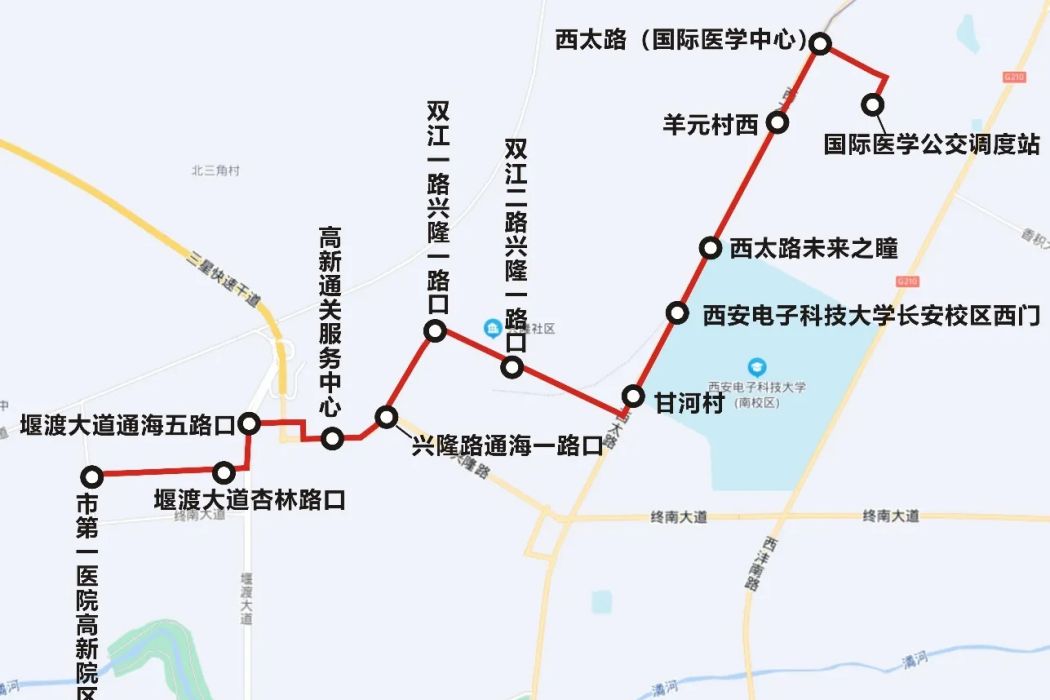 西安公交343路