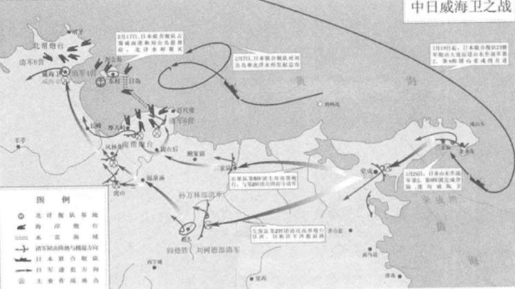 威海衛之戰形勢