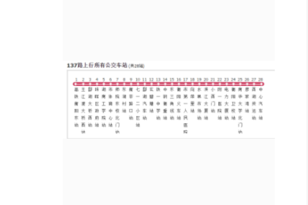 衡陽公交137路