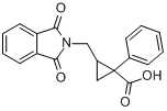 (Z)-1-苯基-2-（鄰苯二甲醯亞氨基甲基）環丙烷羧酸