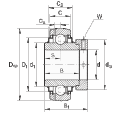 FAG GE30-KRR-B-FA125.5軸承