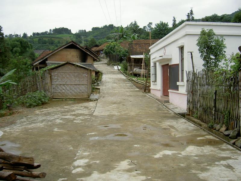 漢良自然村村內道路