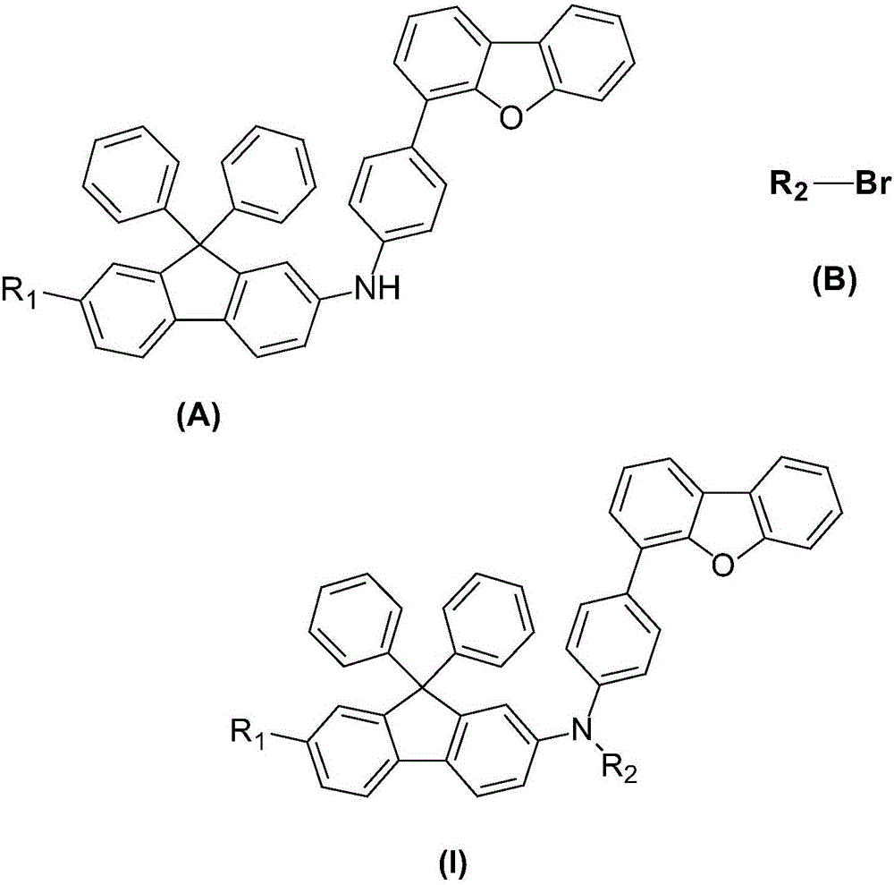 一種9,9‑二苯基芴衍生物及其製備方法和套用