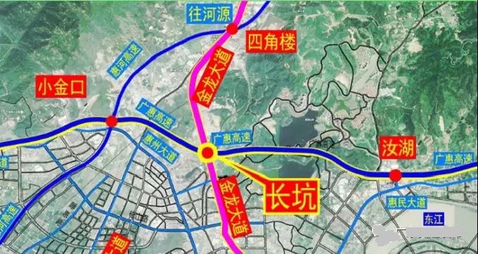 廣惠高速公路長坑進出口規劃設計