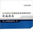 火力發電工程建設標準強制性條文實施指南