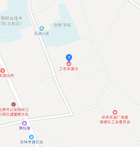 工農街道(吉林省松原市寧江區工農街道)