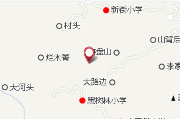 張家下頭山地