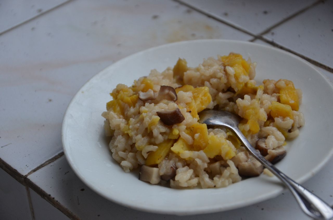 紅薯香菇燜飯