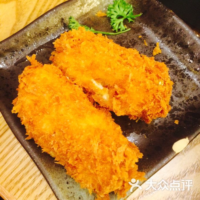 焗酥蟹肉可樂餅