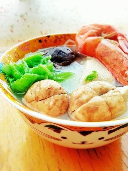 白菜豆腐濃湯