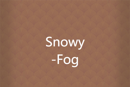 Snowy-Fog