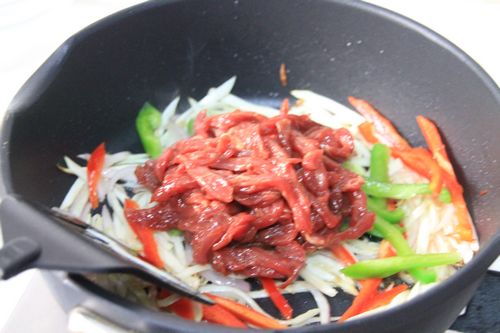 小炒牛肉絲