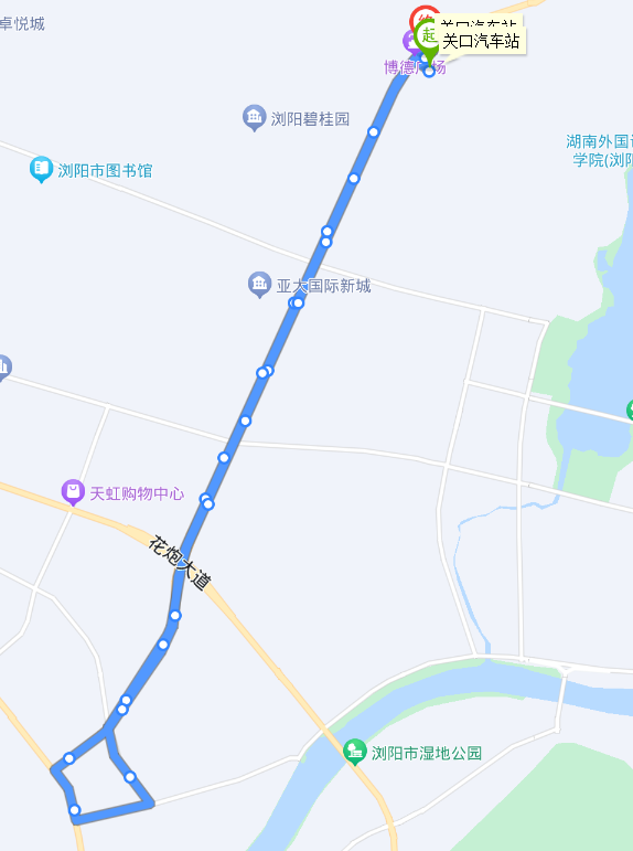 瀏陽公交6路