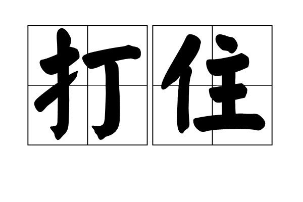 打住(漢語詞語)